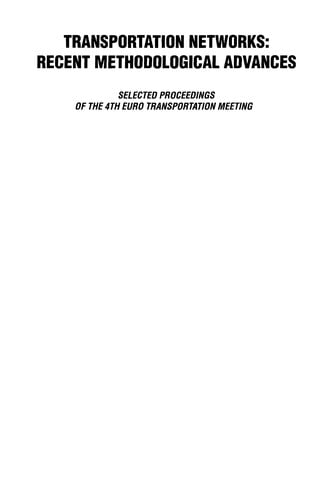 Transportation networks