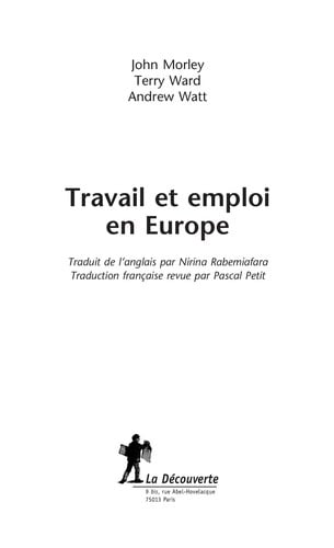 Travail et emploi en Europe