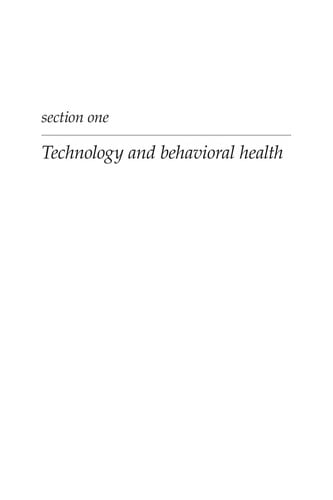 Using technology to support evidence-based behavioral health practices
