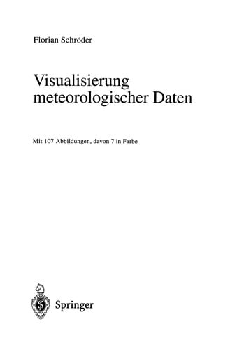 Visualisierung meteorologischer Daten