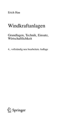 Windkraftanlagen