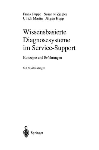 Wissensbasierte Diagnosesysteme im Service-Support