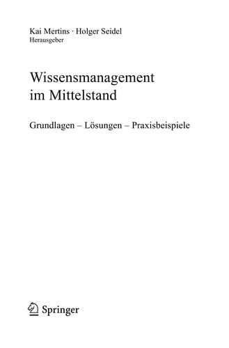 Wissensmanagement im Mittelstand
