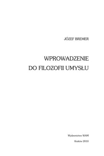 Wprowadzenie do filozofii umysłu