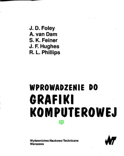 Wprowadzenie do grafiki komputerowej