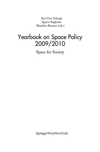 Yearbook on Space Policy 2009/2010