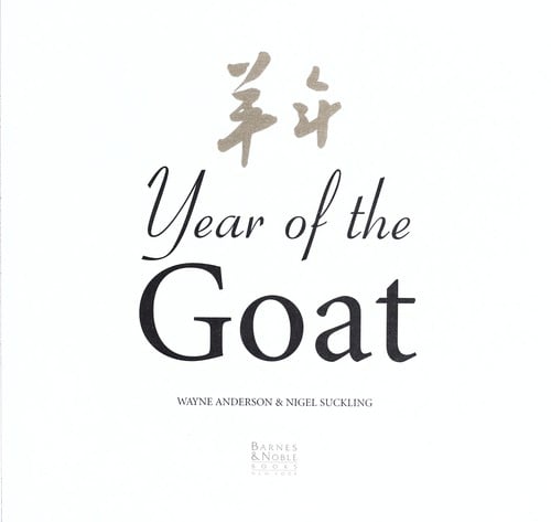 Year of the goat
