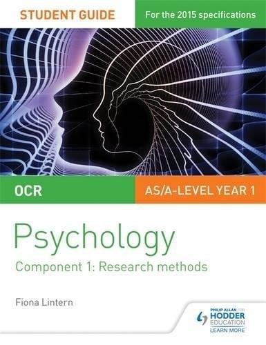 Ocr Psychology Student Guide: Research Methods