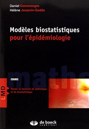 Modèles biostatistiques pour l'épidémiologie