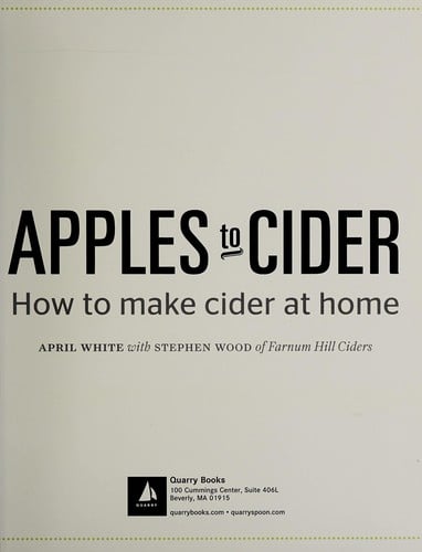 Apples to cider