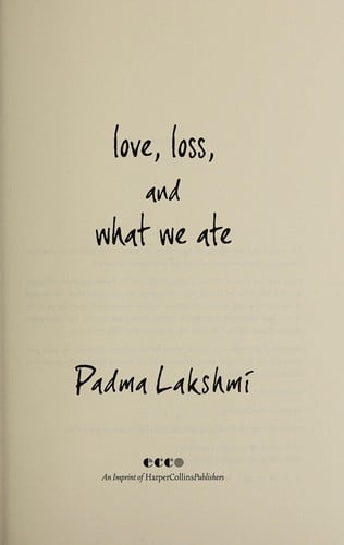 Love, loss, and what we ate