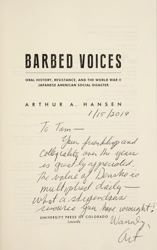 Barbed voices