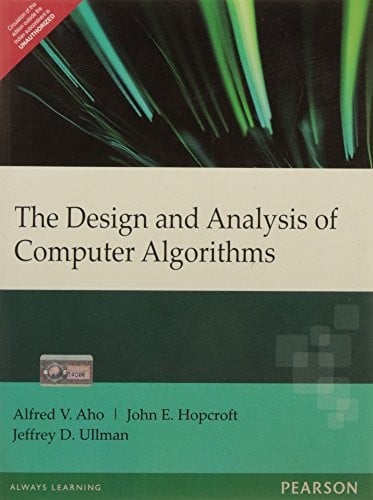The Design and Analysis of Computer Algorithms