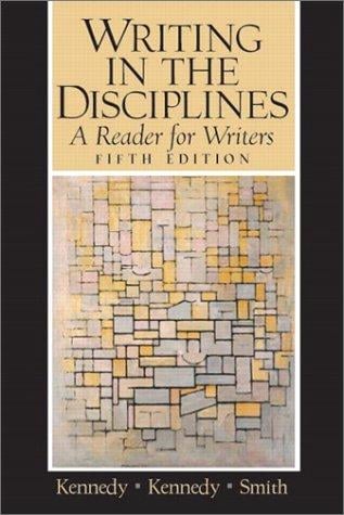Writing in the Disciplines