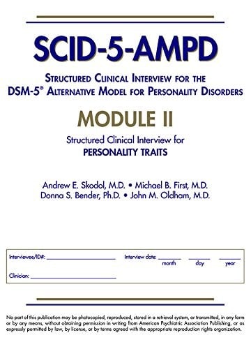 Structured Clinical Interview for the Dsm-5 Alternative Model for Personality Disorders  Module II