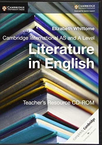 Cambridge International AS and A Level Literature in English Teacher's Resource CD-ROM