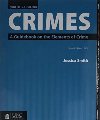North Carolina Crimes and 2016 Supplement Bundle