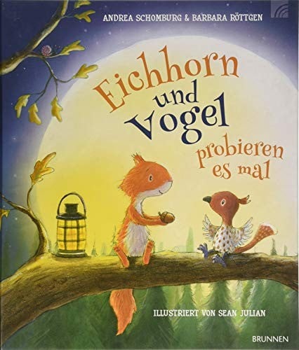 Eichhorn und Vogel probieren es mal