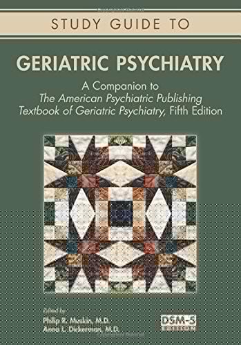 Geriatric Psychiatry