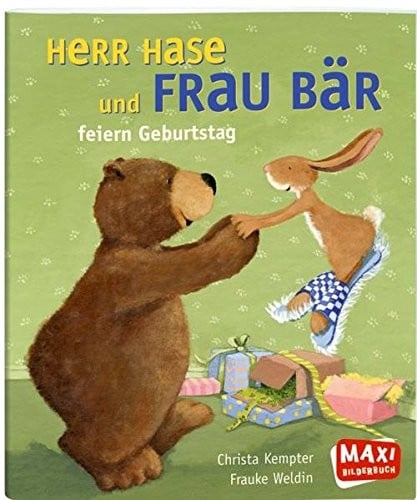 Herr Hase und Frau Bär feiern Geburtstag