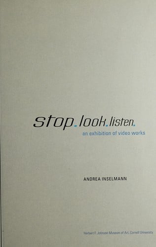Stop, look, listen
