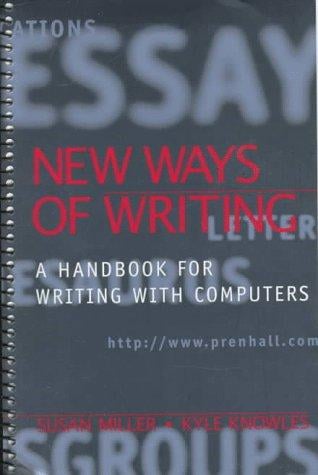 New ways of writing