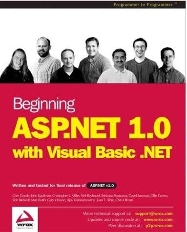 Beginning ASP. NET 1.0 with VB. NET