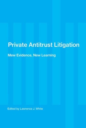 Private antitrust litigation