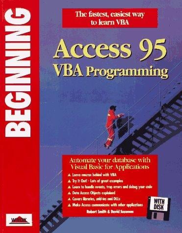 Beginning Access 95 VBA programming