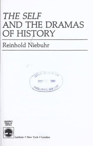 The self and the dramas of history