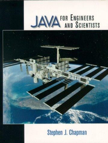Java for engineers and scientists