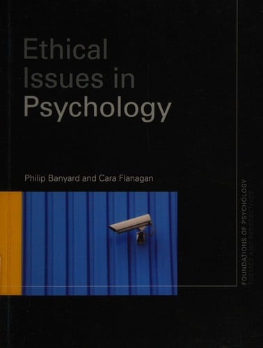 Ethical issues in psychology
