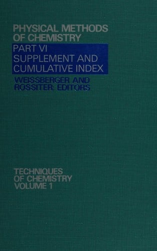 Physical methods of chemistry