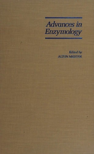 Advances in enzymology
