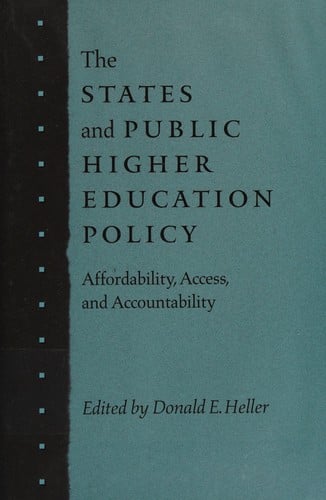 The states and public higher education policy
