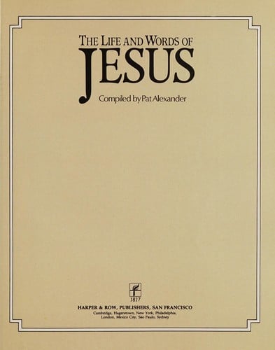 The life and words of Jesus