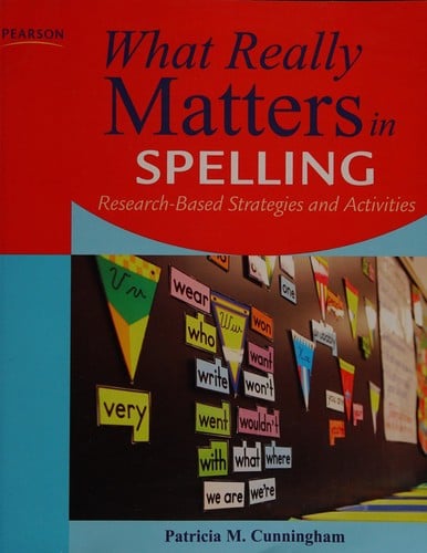 What really matters in spelling