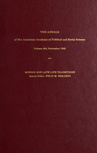 Middle and late life transitions