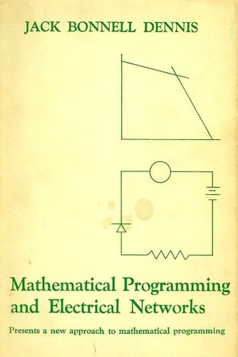 Mathematical Programming and Electrical Networks