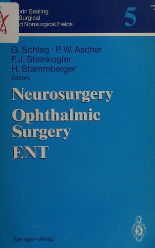 Neurosurgery, ophthalmic surgery, ENT