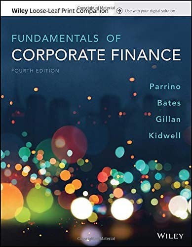 Fundamentals of corporate finance