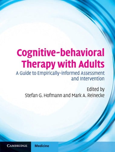 Cognitive-behavioral therapy with adults