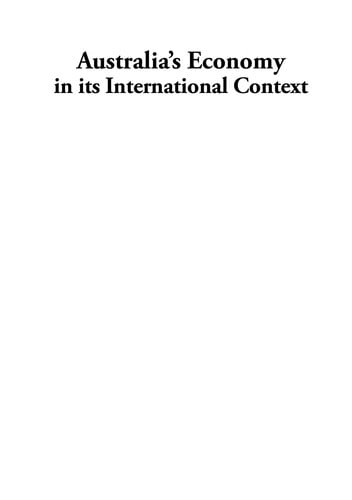 Australia's economy in its international context