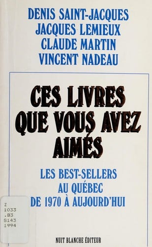 Ces livres que vous avez aimés