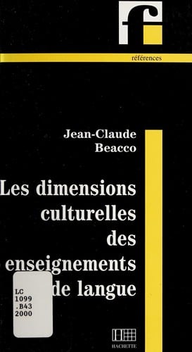 Les dimensions culturelles des enseignements de langue