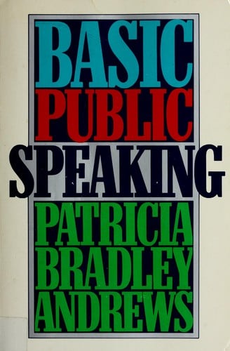 Basic public speaking
