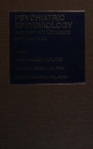 Psychiatric epidemiology