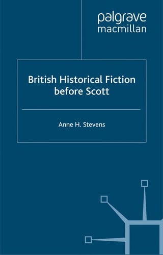 British historical fiction before Scott