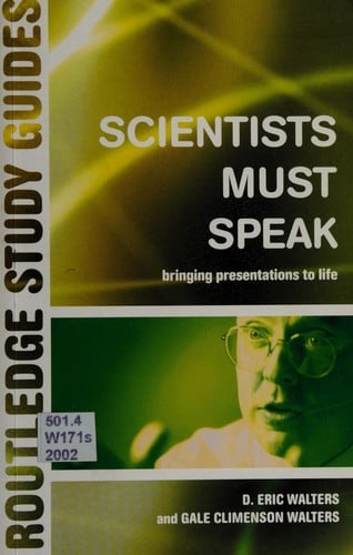 Scientists must speak