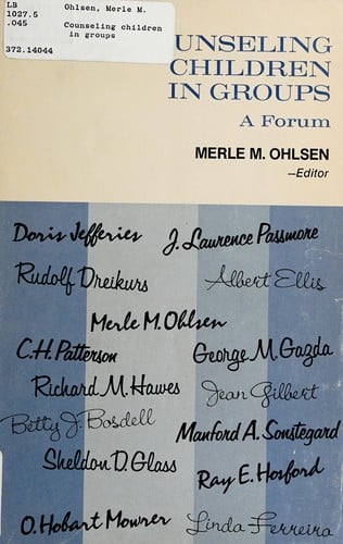 Counseling children in groups